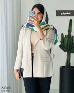 تک کت مدل آذر جنس مازراتی گرم بالا کد 853 - تصویر 2