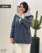 پالتو مدل اطلس جنس فوتر درجه یک کد 881 - تصویر 4
