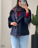 حراج پالتو مدل تیارا فوتر کوبیده شده کد 878 - تصویر 8