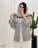 کت مدل گلاریس جنس کتان ترک ضخیم کد 882 - تصویر 7