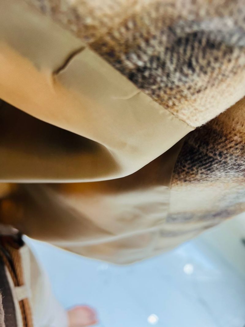 حراج پالتو کتی ساتین جنس فوتر ۴ خونه کد 877 - تصویر 3