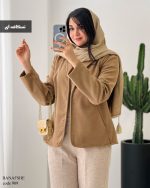 پالتو کتی مدل بنفشه جنس فوتر کد 909 - تصویر 9