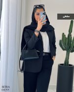 کت زنانه جنس مازراتی رنگ مشکی