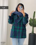 پالتو کتی مدل آوینا جنس فوتر ضخیم گرم بالا کد 899 - تصویر 2