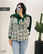 حراج پالتو کوتاه ستاره جنس شنل کد 913 - تصویر 3