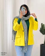 حراج پالتو کتی مدل دلیرا جنس فوتر آستردار کد 892 - تصویر 5