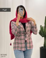 حراج پالتو کوتاه ستاره جنس شنل کد 913 - تصویر 4