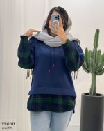 هودی مدل پگاه جنس فوتر گرم بالا کد 896 - تصویر 8