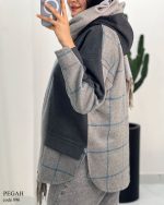 هودی مدل پگاه جنس فوتر گرم بالا کد 896 - تصویر 11