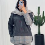 هودی مدل پگاه جنس فوتر گرم بالا کد 896