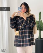 پالتو کتی مدل آوینا جنس فوتر ضخیم گرم بالا کد 899 - تصویر 14
