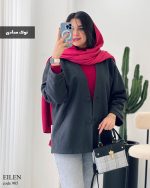 حراج پالتو مدل ایلن جنس فوتر روناک کوبیده شده کد 905 - تصویر 4