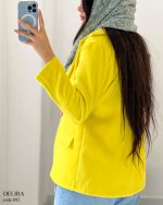 حراج پالتو کتی مدل دلیرا جنس فوتر آستردار کد 892 - تصویر 7