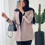 پالتو آستر دار مدل گوهر فوتر موهری گرم بالا کد 912