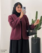 پالتو کتی مدل بنفشه جنس فوتر کد 909 - تصویر 6