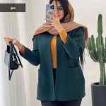 پالتو کتی مدل دی جنس فوتر کوبیده شده کد 902