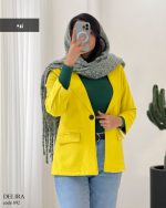 حراج پالتو کتی مدل دلیرا جنس فوتر آستردار کد 892 - تصویر 11