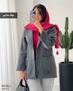 پالتو مدل شوکا جنس فوتر کوبیده شده کد 911 - تصویر 7
