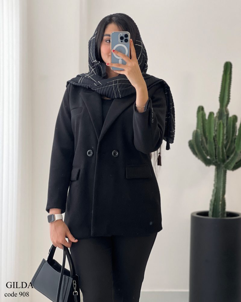 عمده پالتو مدل گیلدا فوتر کد omde908 - تصویر 7