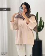 پالتو مدل بهدخت 2 جنس فوتر گرم بالا روناک کد 901 - تصویر 17