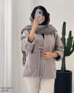 پالتو مدل بهدخت 2 جنس فوتر گرم بالا روناک کد 901 - تصویر 5