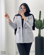 پالتو مدل گیلدا فوتر درجه یک کد 908 - تصویر 3