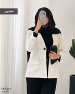 حراج پالتو کتی مدل دلیرا جنس فوتر آستردار کد 892 - تصویر 6