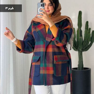پالتو مدل نارین جنس فوتر ضخیم کوبیده شده کد 904