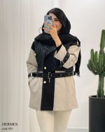 کت مدل هرمس جنس کتان تمام آستر کاری کد 893 - تصویر 3