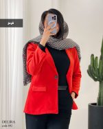 حراج پالتو کتی مدل دلیرا جنس فوتر آستردار کد 892 - تصویر 12