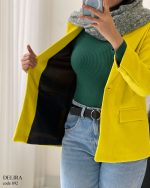 حراج پالتو کتی مدل دلیرا جنس فوتر آستردار کد 892 - تصویر 10