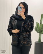 حراج پالتو مدل طوبی 3 جنس پوست کد 918 - تصویر 8