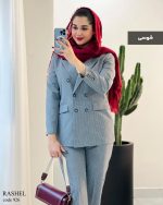 کت و شلوار دیپلمات مدل راشل جنس پرشین کد 926 - تصویر 6