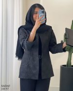 کت مدل صدف جنس ژاکارد ترک کد 927 - تصویر 13