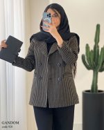 کت زمستانی زنانه توییت پشمی