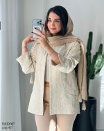 کت مدل صدف جنس ژاکارد ترک کد 927