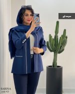 کت مدل سارینا جنس مازراتی گرم بالا کد 925 - تصویر 4