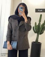 کت زمستانی زنانه توییت پشمی