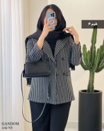 کت زمستانی زنانه توییت پشمی