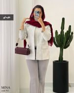 کت مزونی مدل مینا جنس ژاکارد کد 931 - تصویر 6