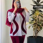 تک کت مزونی مدل افرا جنس مازراتی گرم بالا کد 966