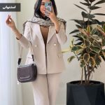 کت و شلوار آنیلا جنس مازراتی درجه یک کد 947