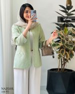 کت مدل نازگل جنس ژاکارد ترک کد 951 - تصویر 5