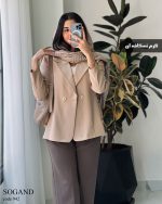 کت مدل سوگند جنس مازراتی گرم بالا درجه یک کد 942 - تصویر 3
