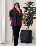 تک کت مدل شیما جنس مازراتی ترکیب شده با مخمل کره ای کد 940 - تصویر 7