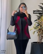 تک کت مزونی مدل افرا جنس مازراتی گرم بالا کد 966 - تصویر 10