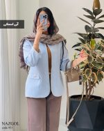 کت مدل نازگل جنس ژاکارد ترک کد 951 - تصویر 3