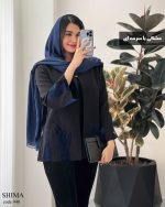 تک کت مدل شیما جنس مازراتی ترکیب شده با مخمل کره ای کد 940 - تصویر 8
