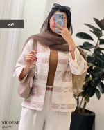 کت مدل مروارید جنس ژاکارد کد 941 - تصویر 3