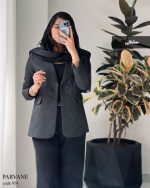 کت پروانه 2 جنس مازراتی کج راه درجه یک کد 954 - تصویر 5